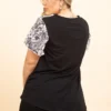 Camiseta estampada chica lazo - Imagen 2