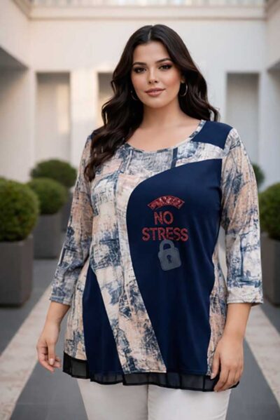 camiseta-talla-grande-mujer-negro-candado